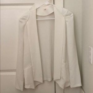 Cream White Blazer Jacket